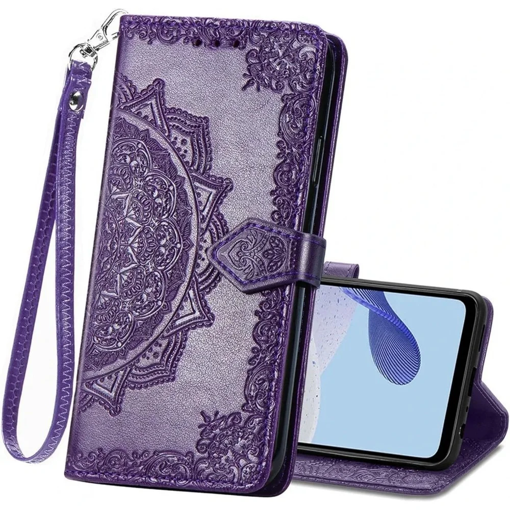 3-in-1 Phone Case In Purple For iPhone 15 Plus